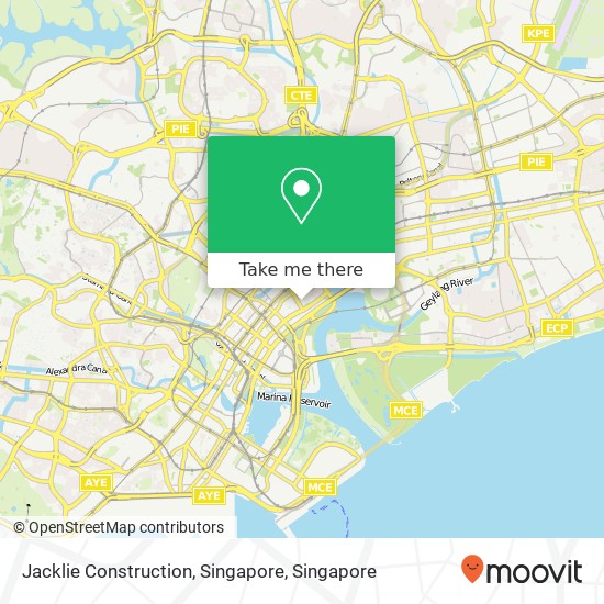 Jacklie Construction, Singapore地图