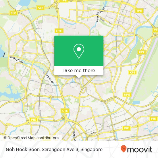 Goh Hock Soon, Serangoon Ave 3地图