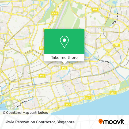 Kiwie Renovation Contractor map