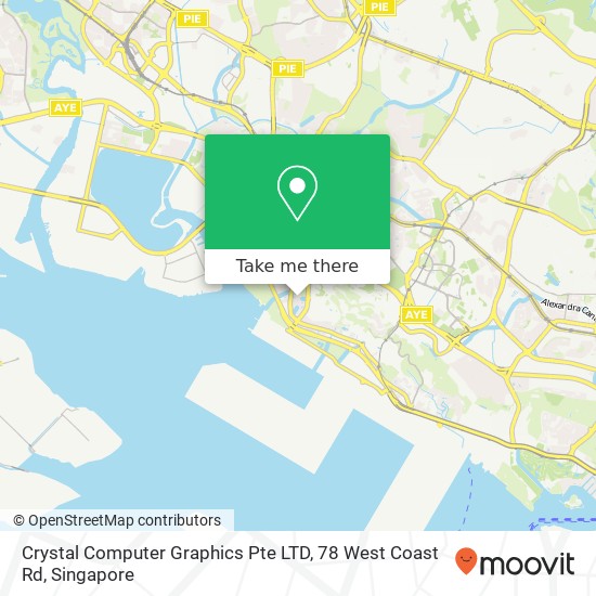 Crystal Computer Graphics Pte LTD, 78 West Coast Rd map