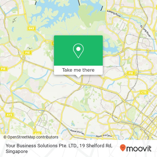 Your Business Solutions Pte. LTD., 19 Shelford Rd map