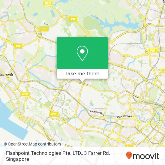 Flashpoint Technologies Pte. LTD., 3 Farrer Rd map