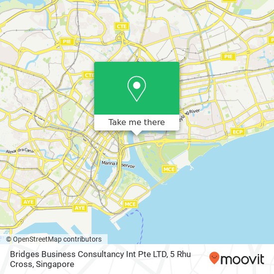 Bridges Business Consultancy Int Pte LTD, 5 Rhu Cross map