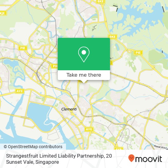 Strangestfruit Limited Liability Partnership, 20 Sunset Vale map