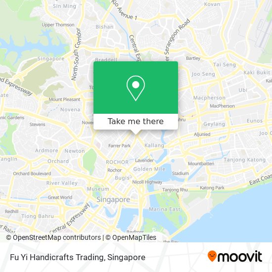 Fu Yi Handicrafts Trading map