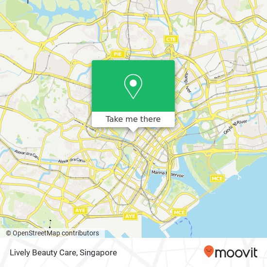 Lively Beauty Care map