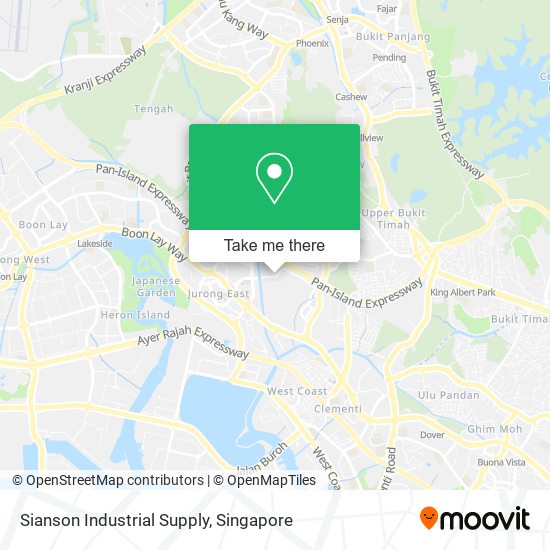 Sianson Industrial Supply map