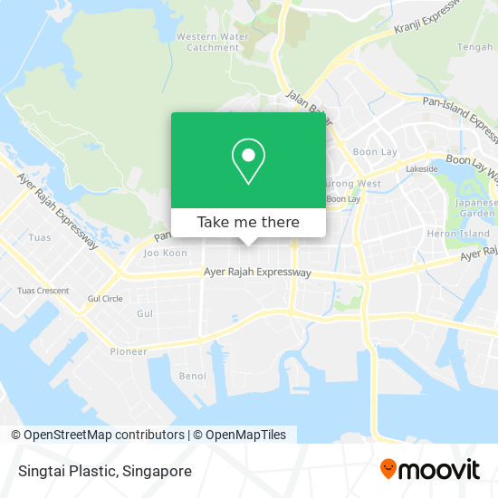 Singtai Plastic map
