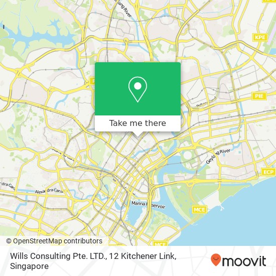 Wills Consulting Pte. LTD., 12 Kitchener Link map