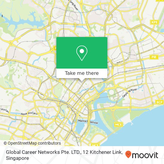 Global Career Networks Pte. LTD., 12 Kitchener Link map