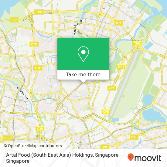 Artal Food (South East Asia) Holdings, Singapore map