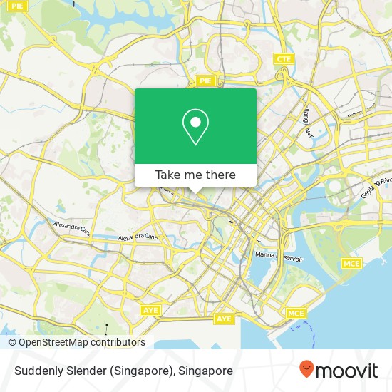Suddenly Slender (Singapore) map