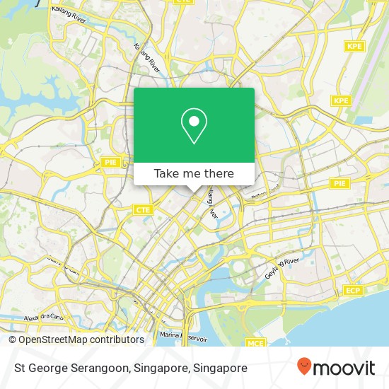 St George Serangoon, Singapore地图