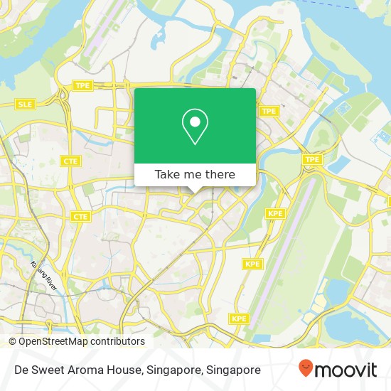 De Sweet Aroma House, Singapore map