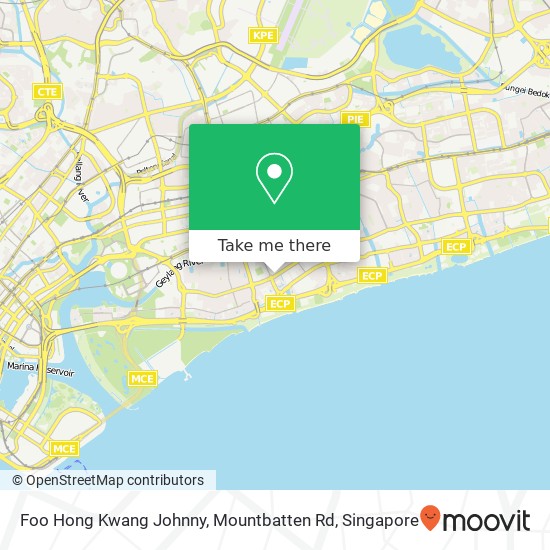 Foo Hong Kwang Johnny, Mountbatten Rd map