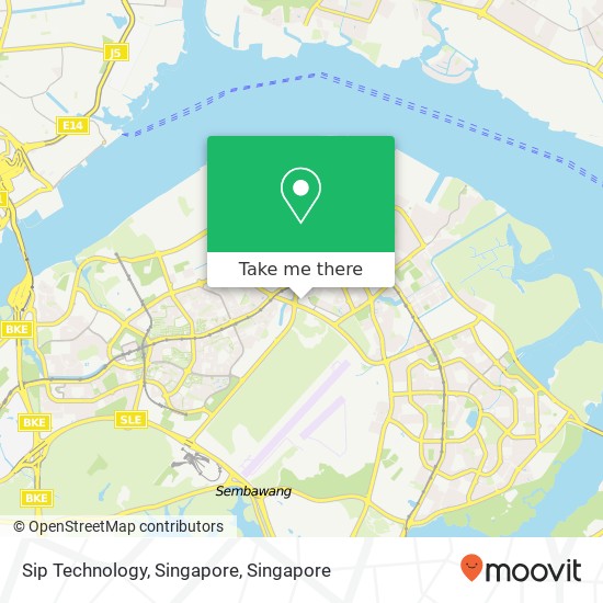 Sip Technology, Singapore map