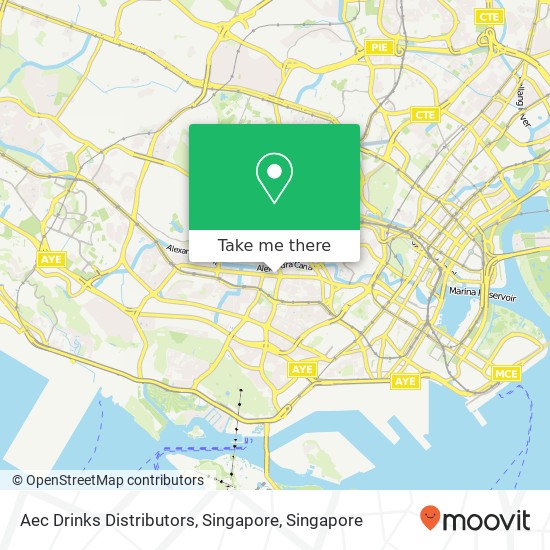 Aec Drinks Distributors, Singapore地图