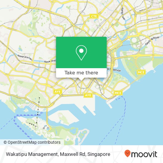 Wakatipu Management, Maxwell Rd map