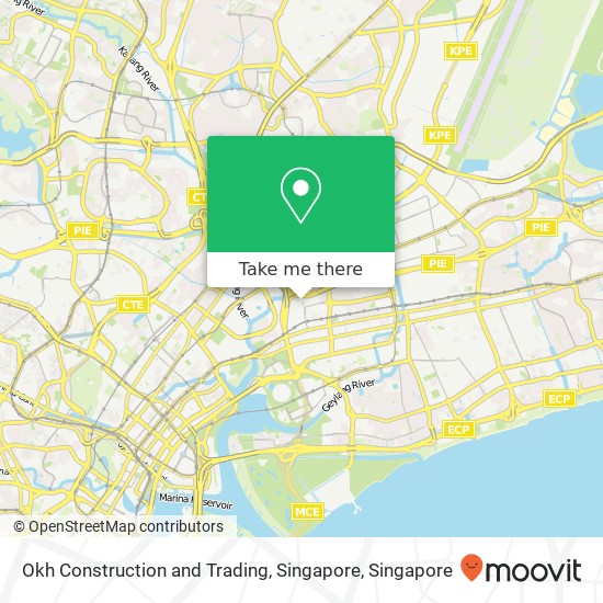 Okh Construction and Trading, Singapore map