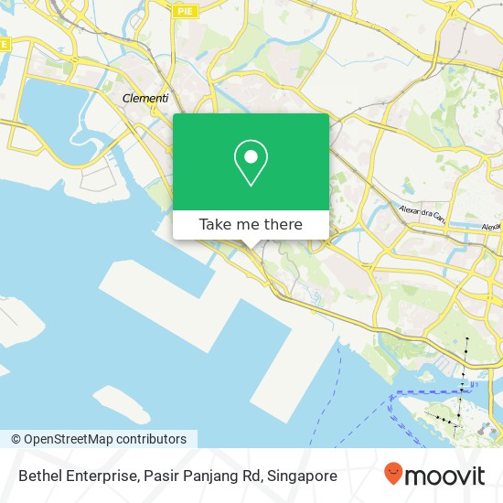 Bethel Enterprise, Pasir Panjang Rd地图