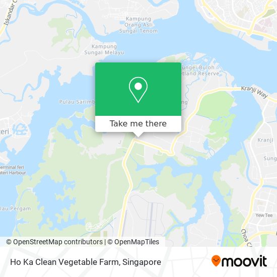 Ho Ka Clean Vegetable Farm map