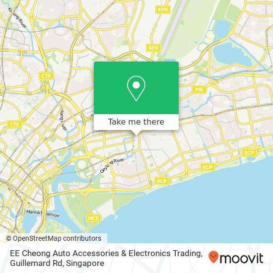 EE Cheong Auto Accessories & Electronics Trading, Guillemard Rd map