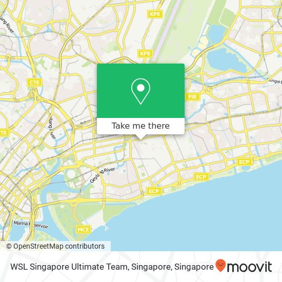 WSL Singapore Ultimate Team, Singapore map