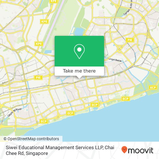 Siwei Educational Management Services LLP, Chai Chee Rd map