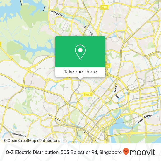 O-Z Electric Distribution, 505 Balestier Rd map