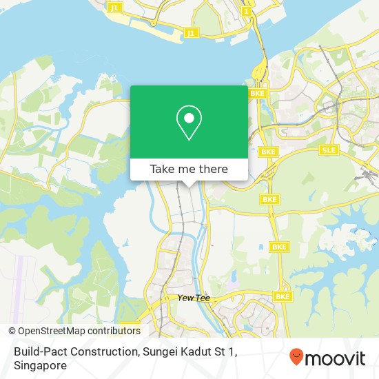 Build-Pact Construction, Sungei Kadut St 1地图