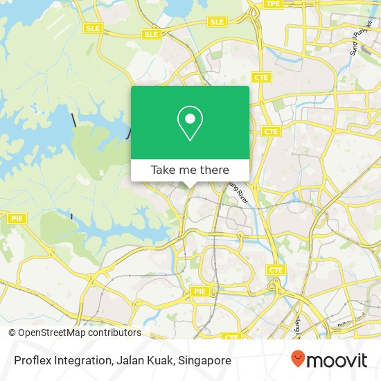 Proflex Integration, Jalan Kuak地图