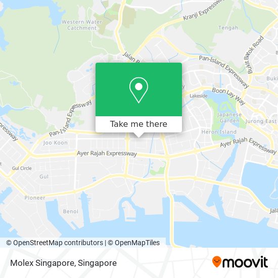 Molex Singapore地图