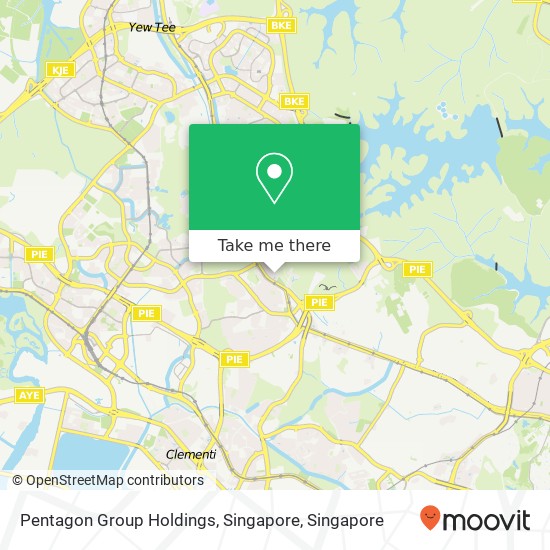 Pentagon Group Holdings, Singapore地图