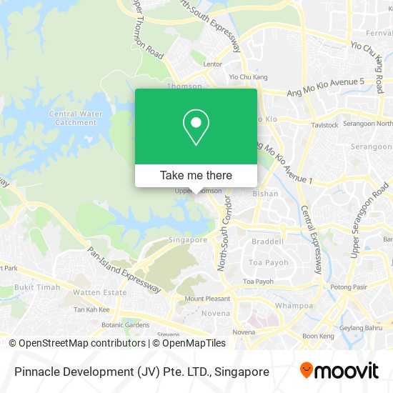 Pinnacle Development (JV) Pte. LTD. map
