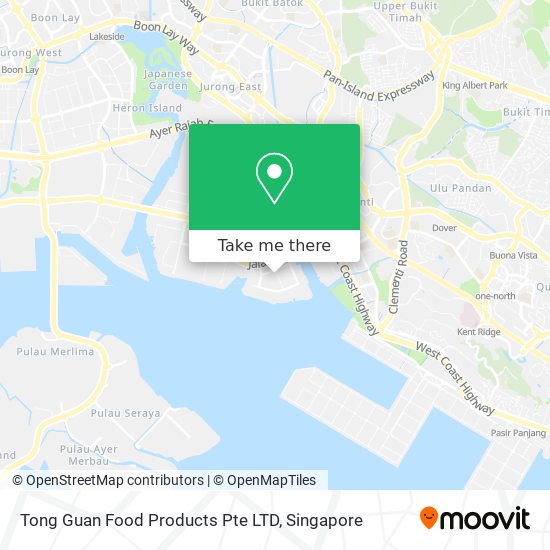 Tong Guan Food Products Pte LTD map