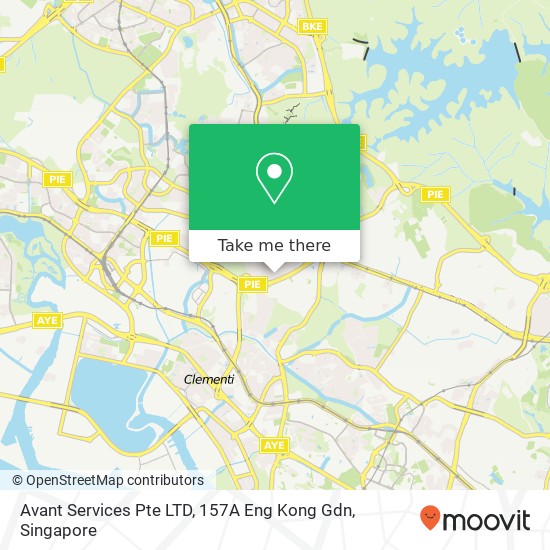 Avant Services Pte LTD, 157A Eng Kong Gdn map