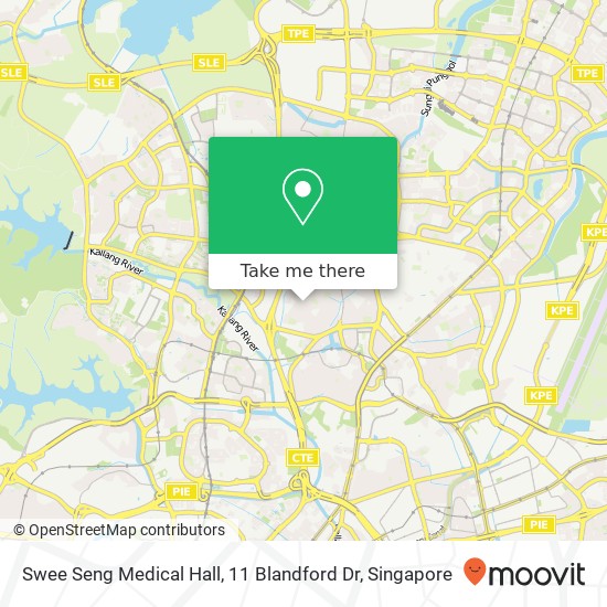 Swee Seng Medical Hall, 11 Blandford Dr地图