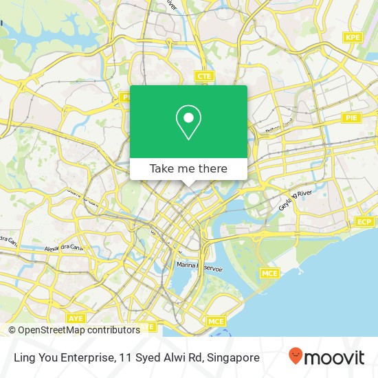 Ling You Enterprise, 11 Syed Alwi Rd地图