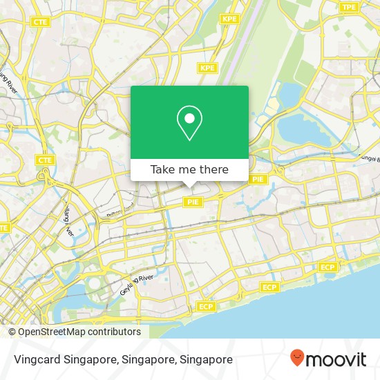 Vingcard Singapore, Singapore map