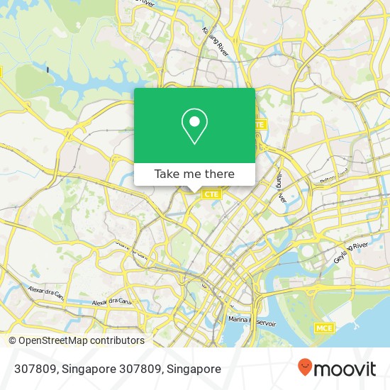 307809, Singapore 307809地图