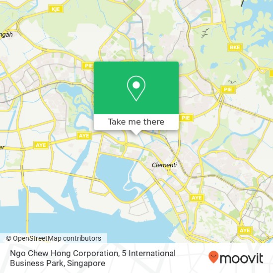 Ngo Chew Hong Corporation, 5 International Business Park map