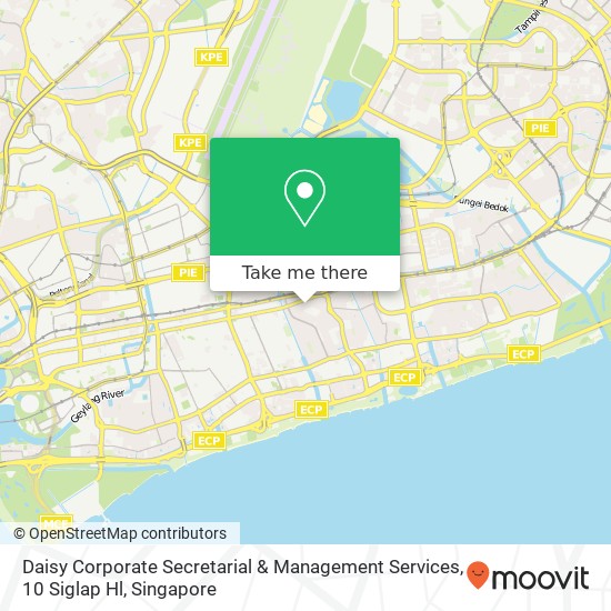 Daisy Corporate Secretarial & Management Services, 10 Siglap Hl地图