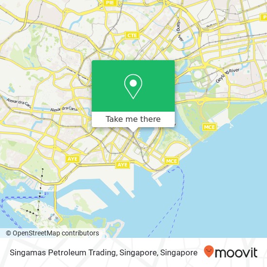 Singamas Petroleum Trading, Singapore地图