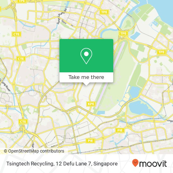 Tsingtech Recycling, 12 Defu Lane 7 map