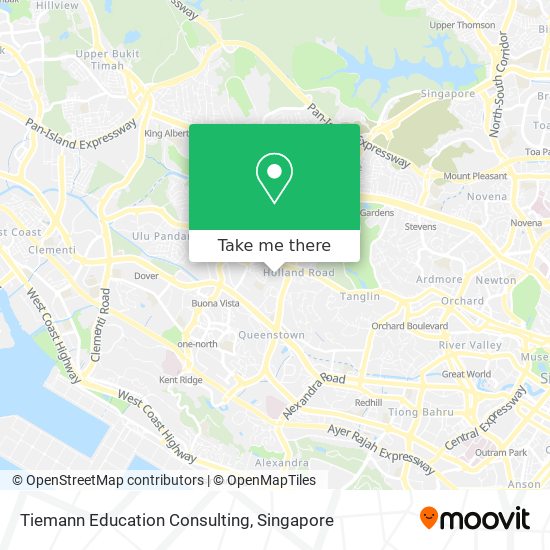 Tiemann Education Consulting map