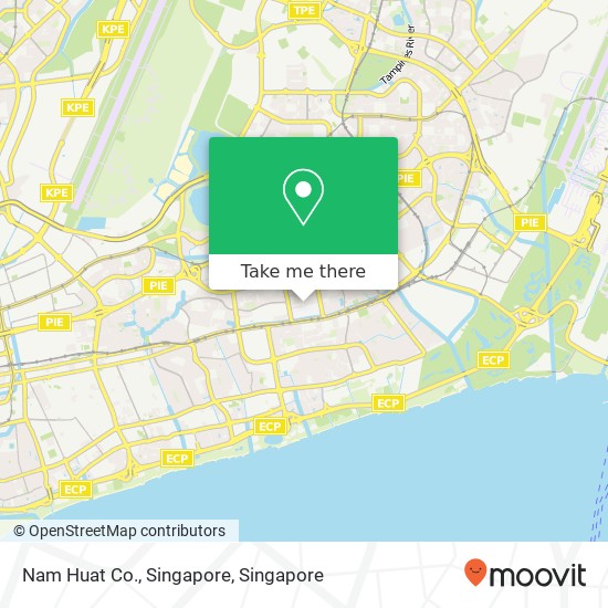 Nam Huat Co., Singapore map