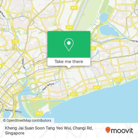 Kheng Jai Suan Soon Tang Yeo Wui, Changi Rd地图