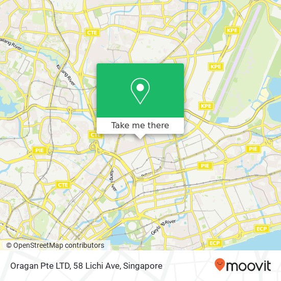 Oragan Pte LTD, 58 Lichi Ave map