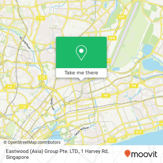 Eastwood (Asia) Group Pte. LTD., 1 Harvey Rd map