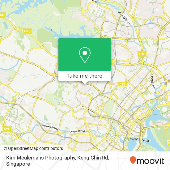 Kim Meulemans Photography, Keng Chin Rd map